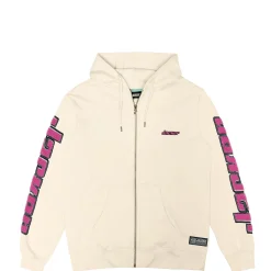 Sweats|JACKER ABSOLEM ZIPPED HOODIE - BEIGE
