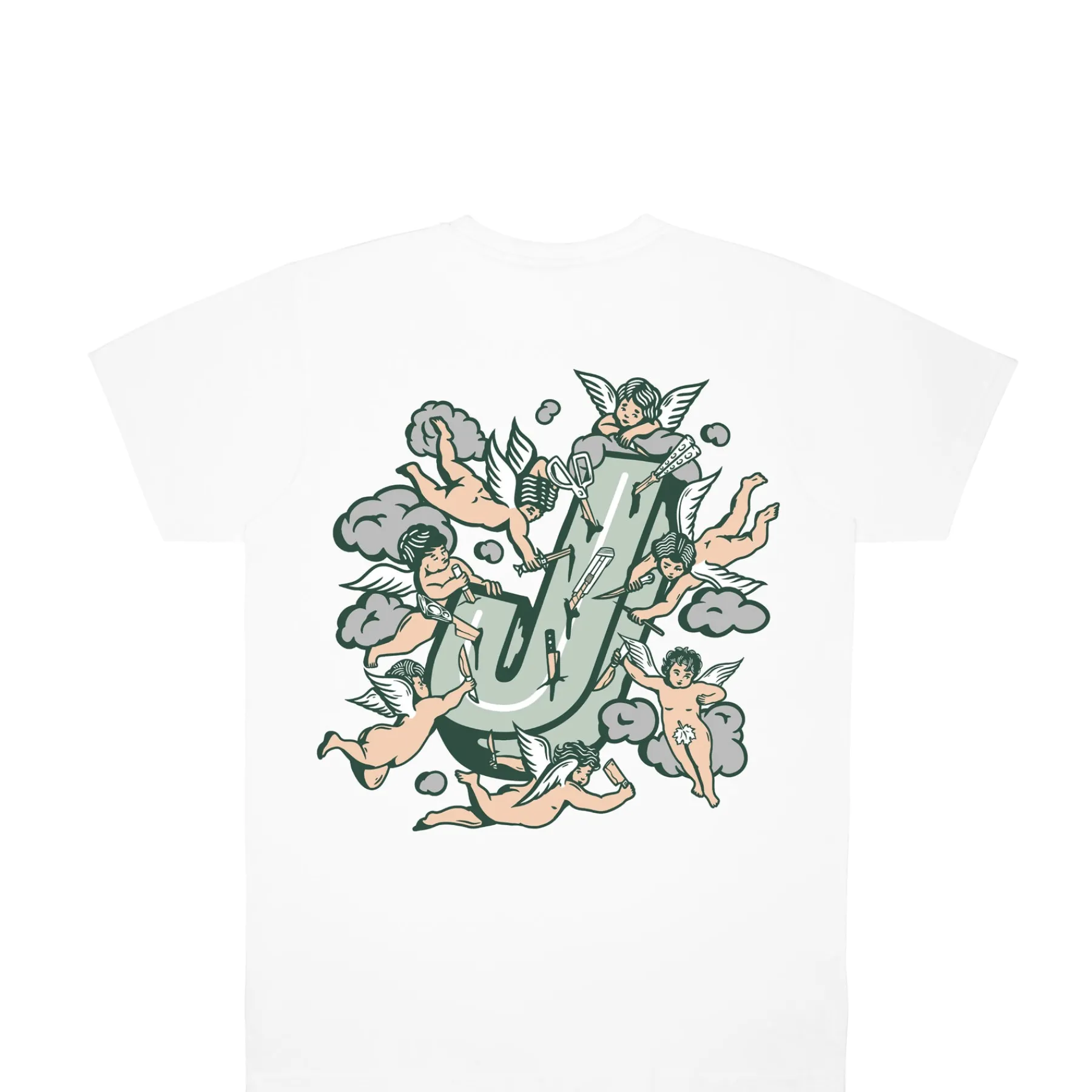 T-shirts|JACKER ANGELS T-SHIRT - WHITE