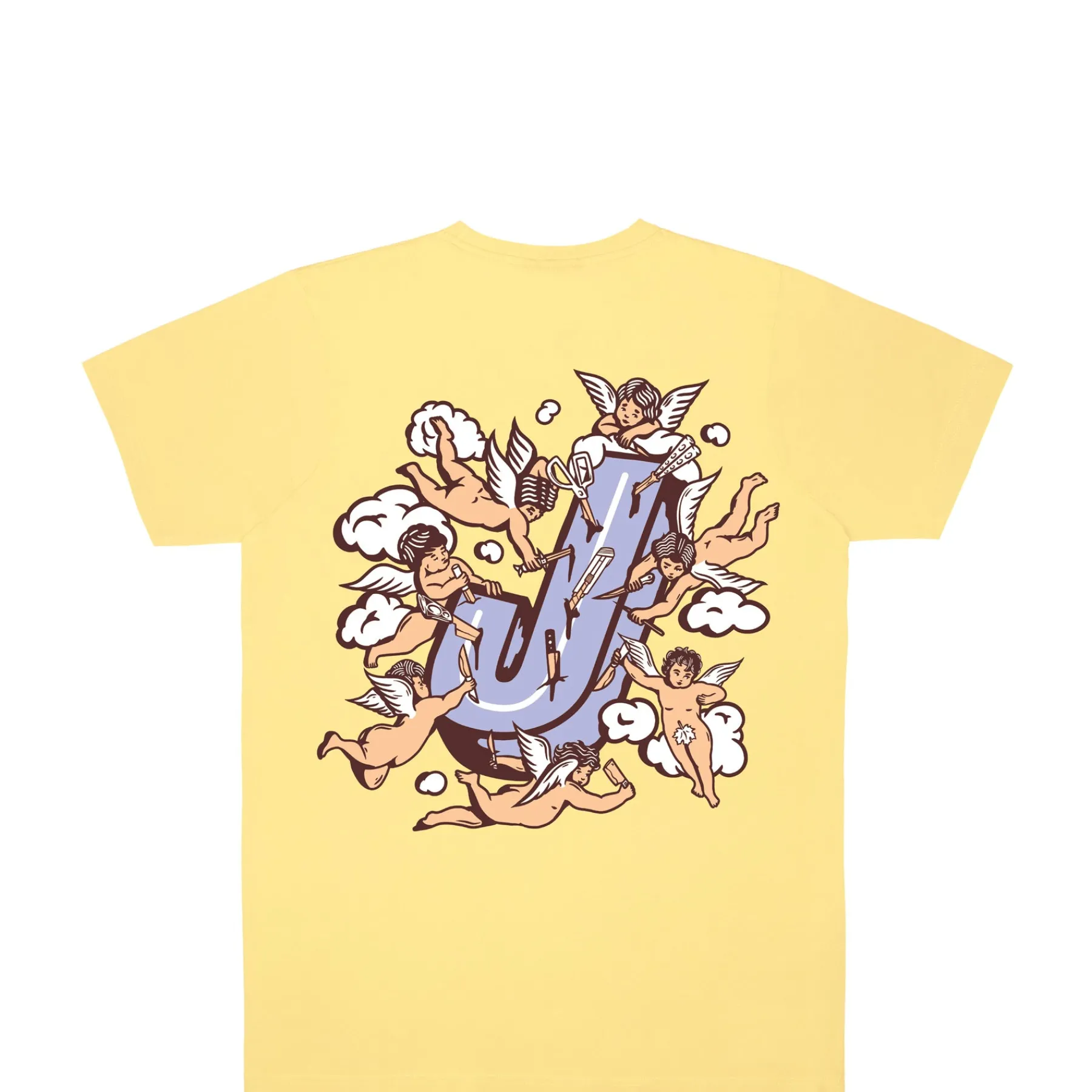 T-shirts|JACKER ANGELS T-SHIRT - YELLOW