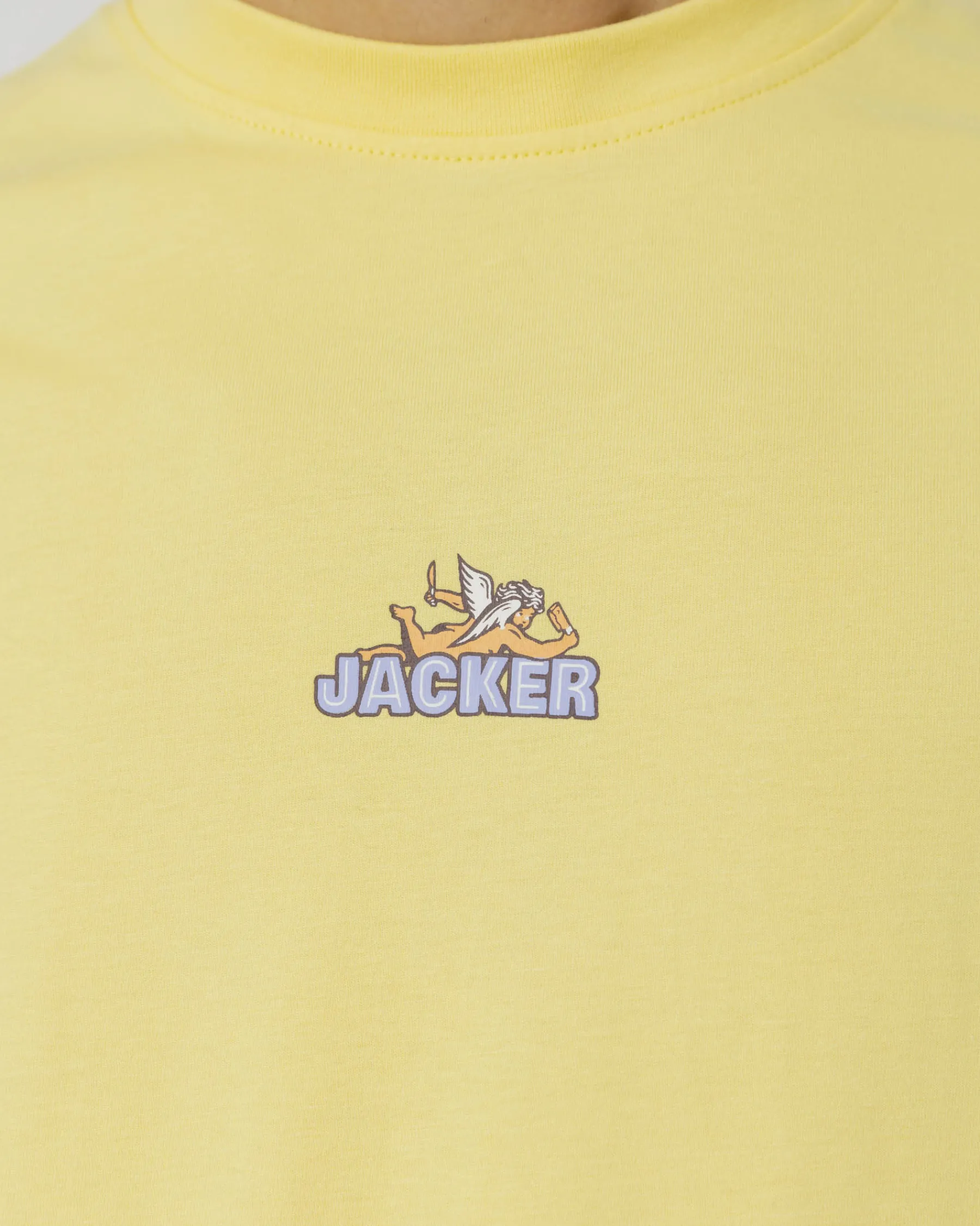 T-shirts|JACKER ANGELS T-SHIRT - YELLOW