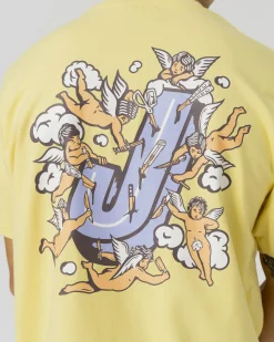 T-shirts|JACKER ANGELS T-SHIRT - YELLOW