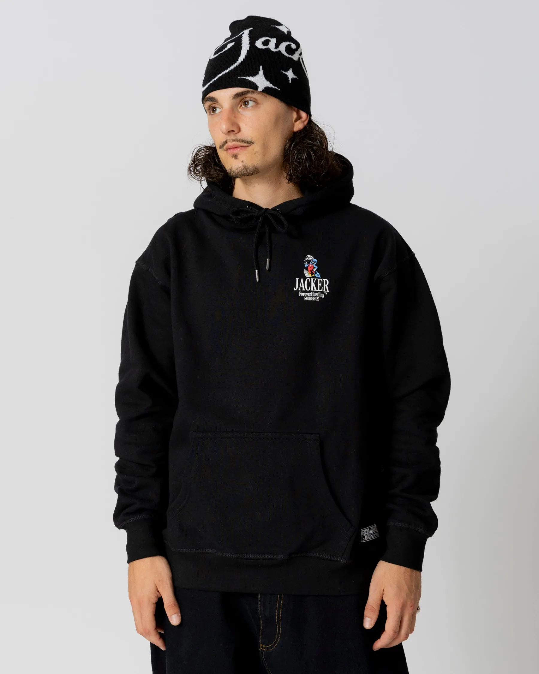 Sweats|JACKER BIG PHARMA HOODIE - BLACK