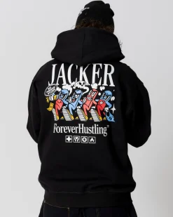 Sweats|JACKER BIG PHARMA HOODIE - BLACK