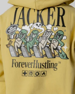 Sweats|JACKER BIG PHARMA HOODIE - YELLOW