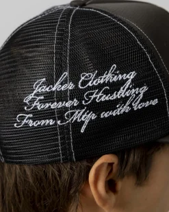 Headwear|JACKER BIG PHARMA TRUCKER CAP - BLACK
