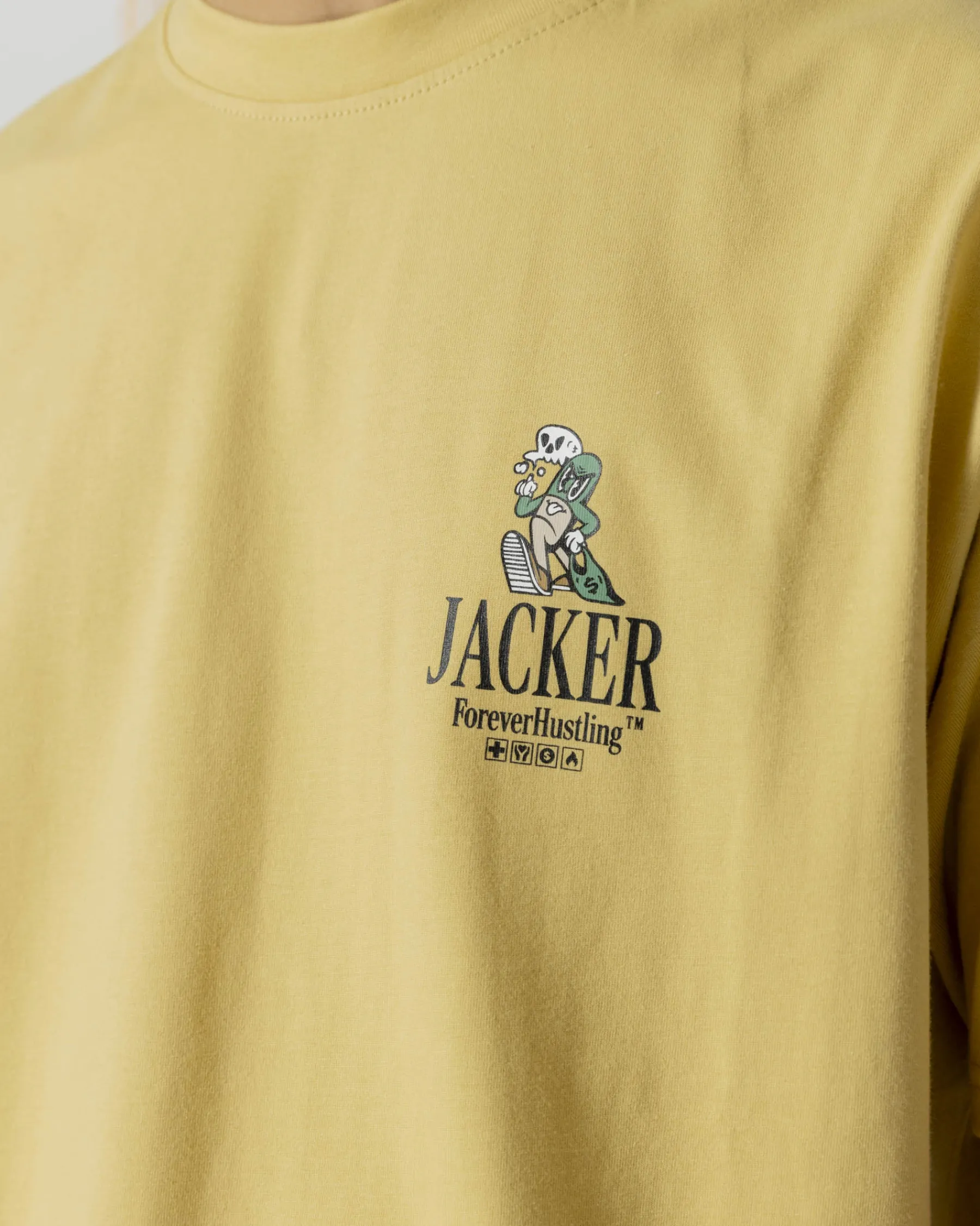 T-shirts|JACKER BIG PHARMA T-SHIRT - YELLOW
