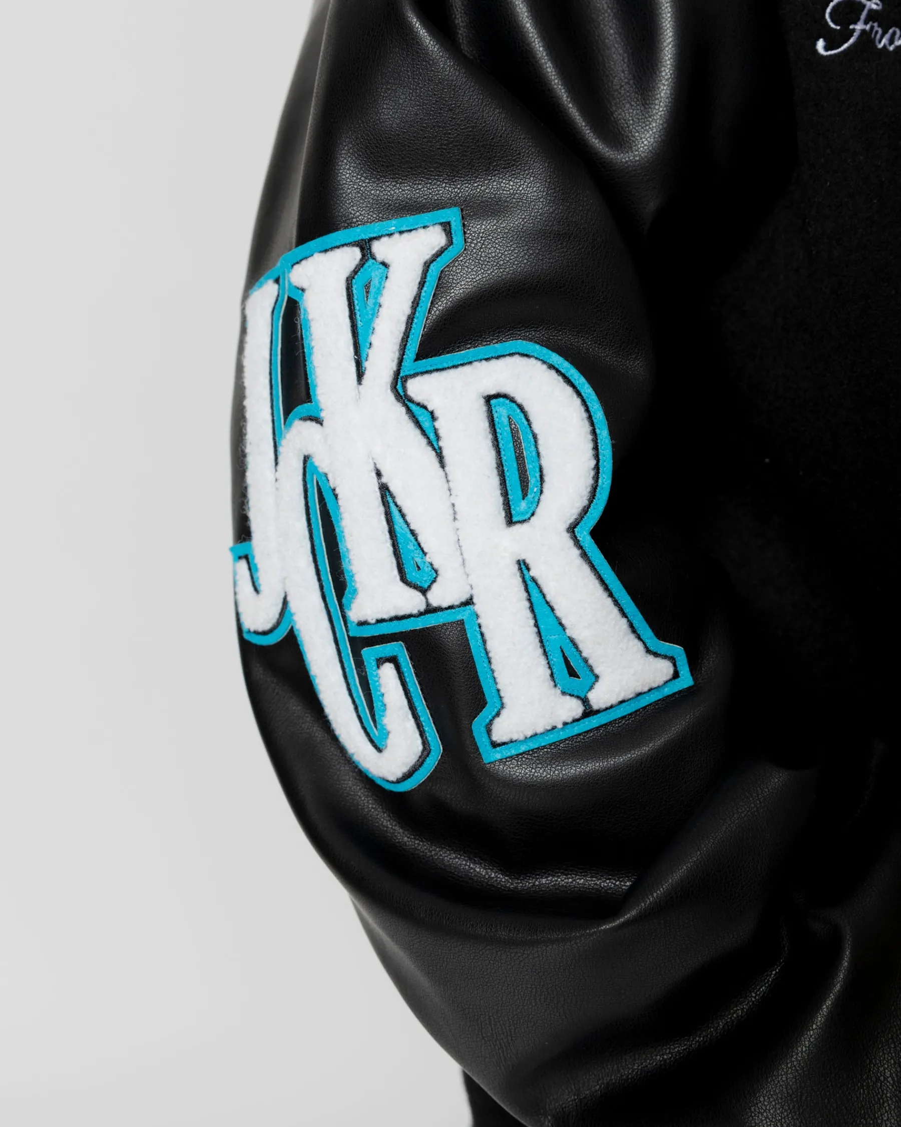 Vestes|JACKER BIG PHARMA VARSITY JACKET - BLACK