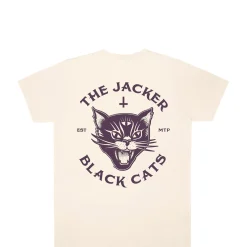 T-shirts|JACKER BLACK CATS T-SHIRT - BEIGE