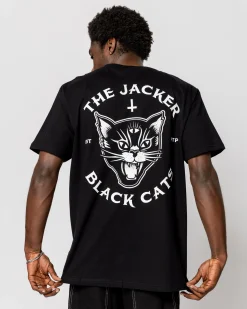 T-shirts|JACKER BLACK CATS - T-SHIRT - BLACK