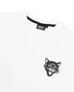 T-shirts|JACKER BLACK CATS - T-SHIRT - WHITE
