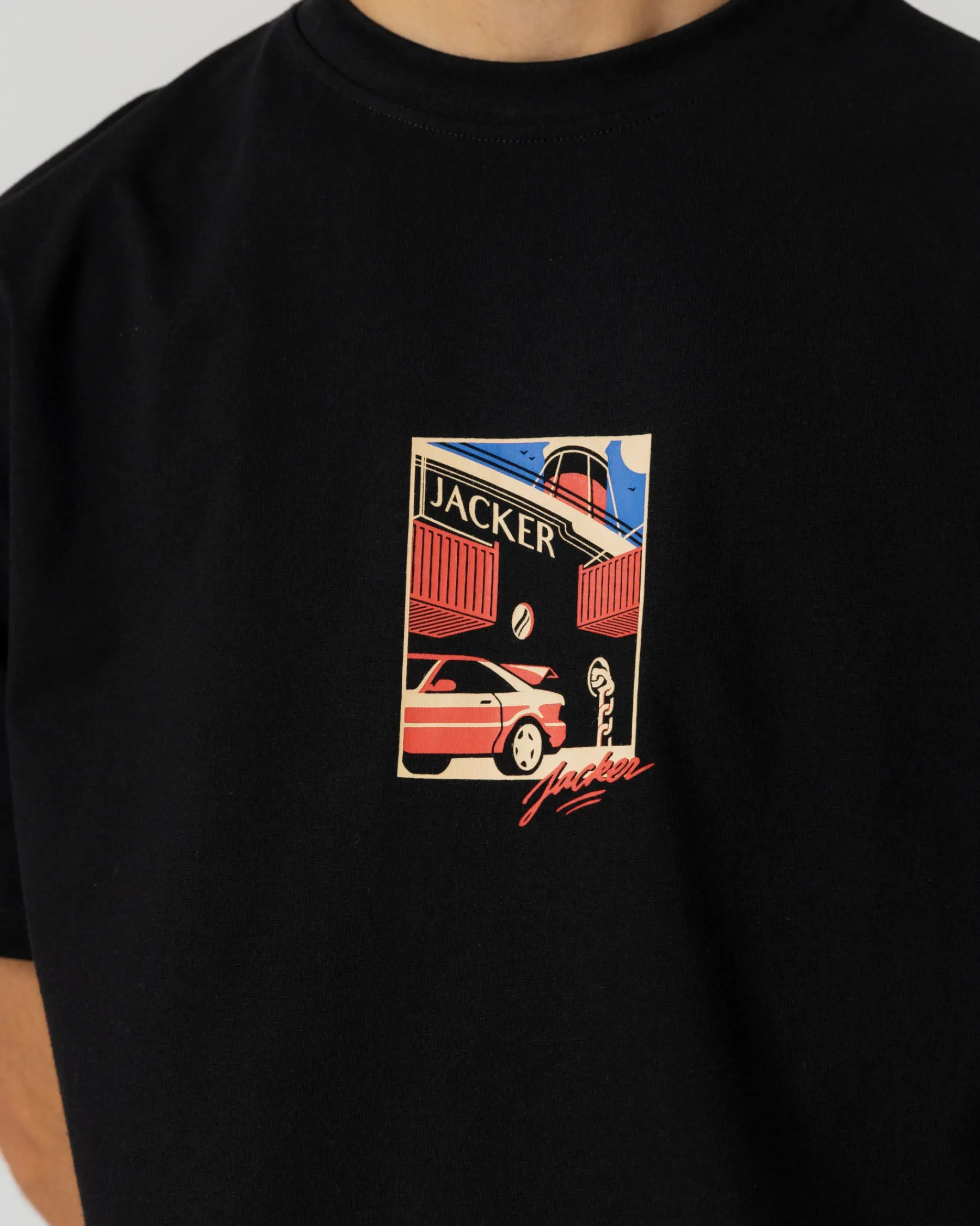 T-shirts|JACKER BLACK TRADE T-SHIRT - BLACK