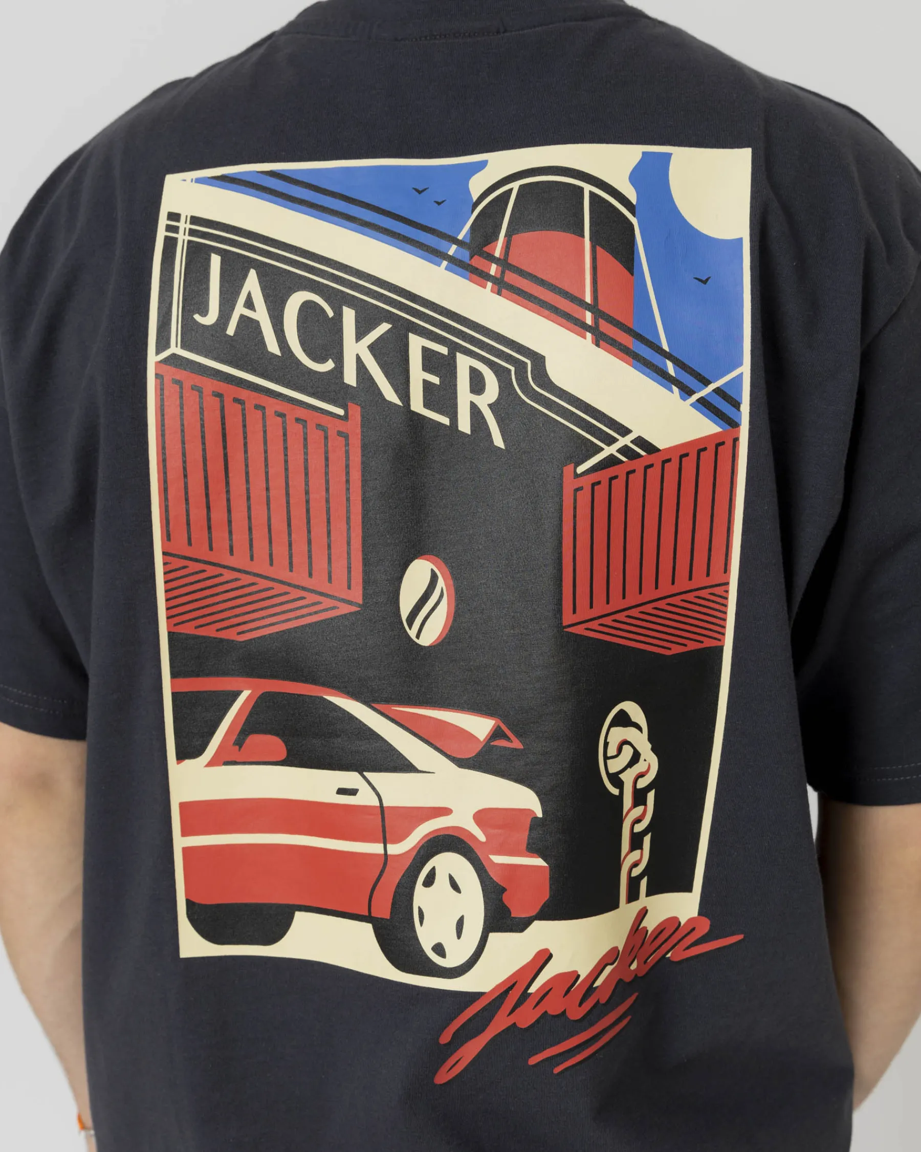 T-shirts|JACKER BLACK TRADE T-SHIRT - BLUE
