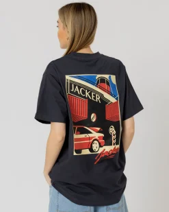T-shirts|JACKER BLACK TRADE T-SHIRT - BLUE