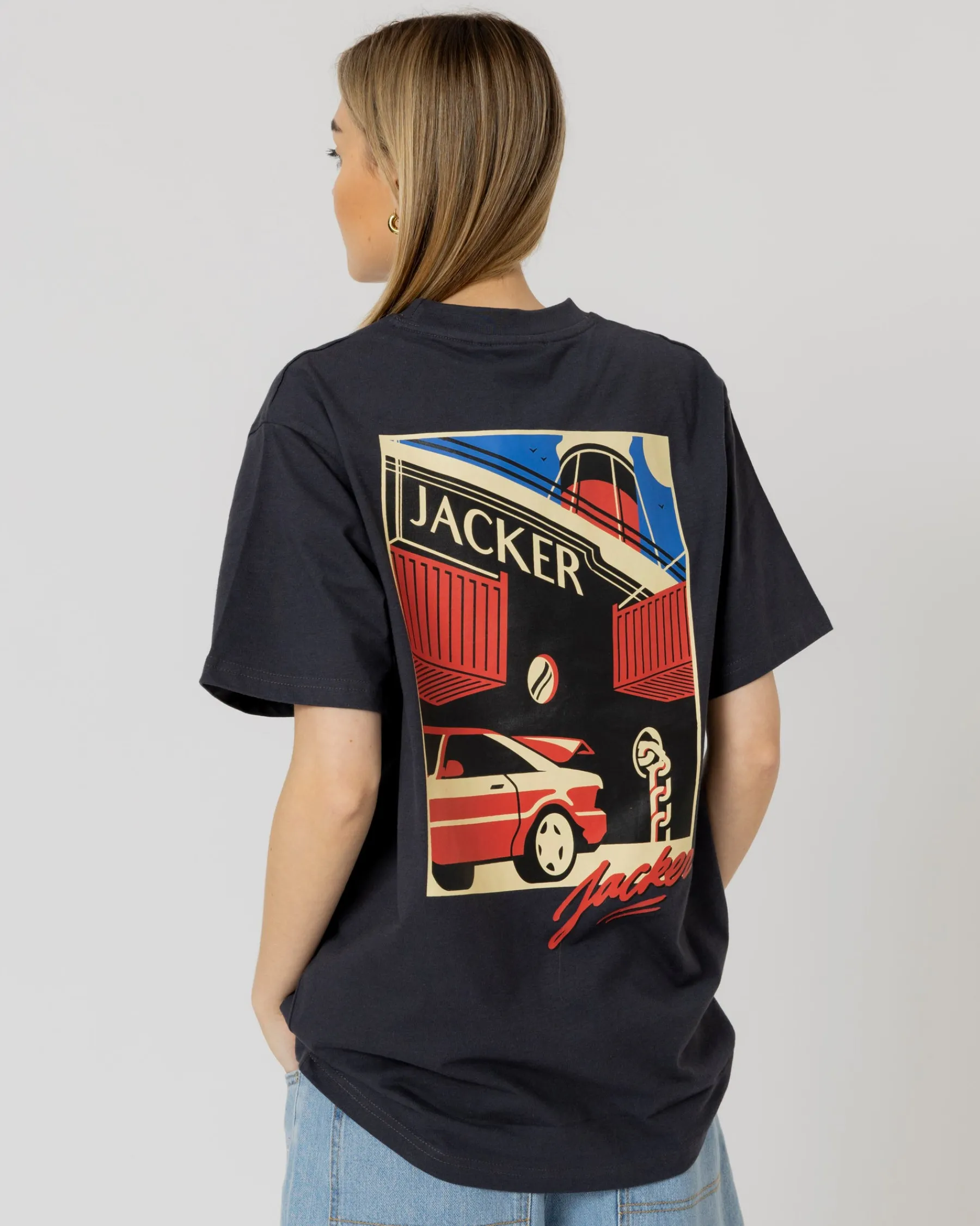 T-shirts|JACKER BLACK TRADE T-SHIRT - BLUE