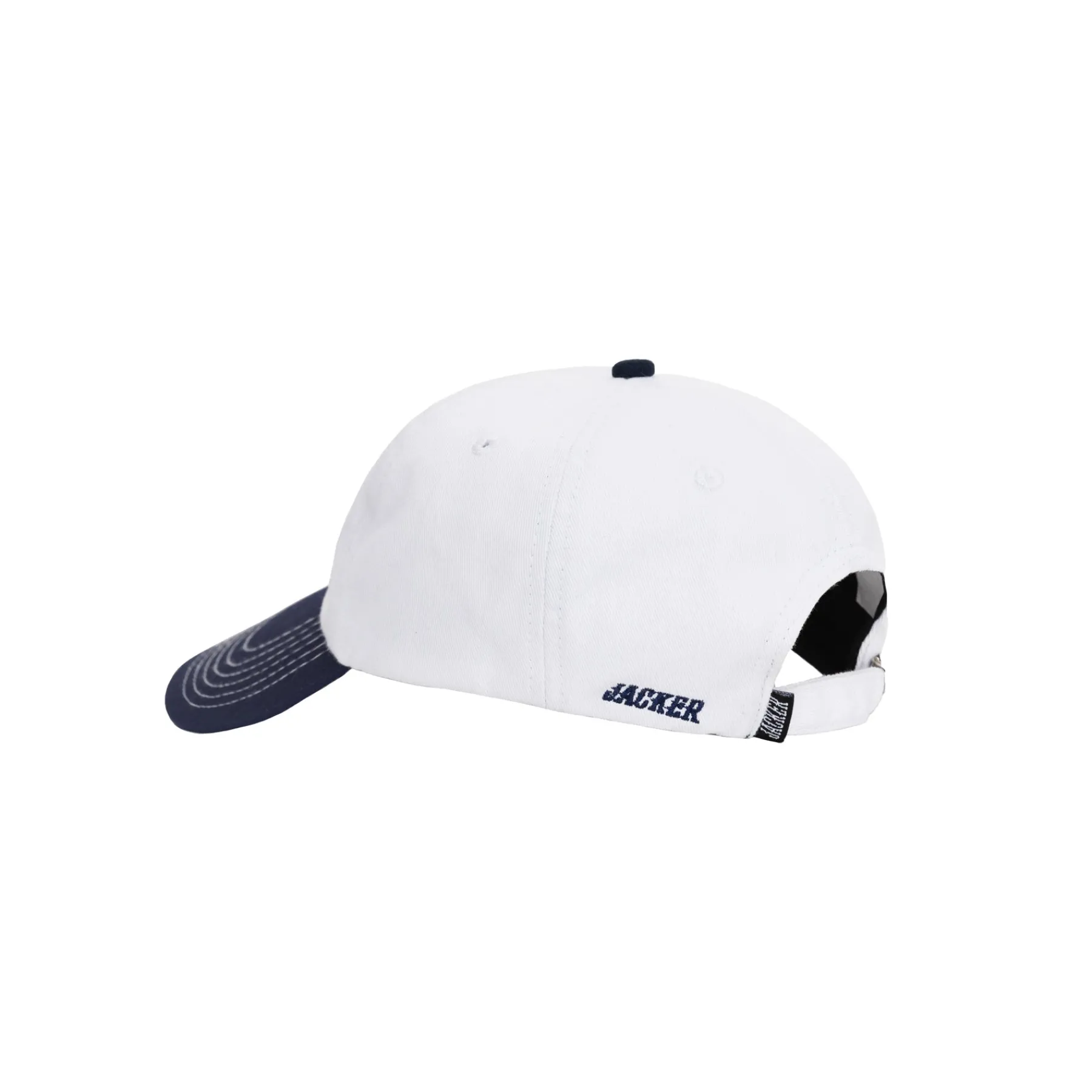 Headwear|JACKER CANARDO CAP - WHITE / NAVY