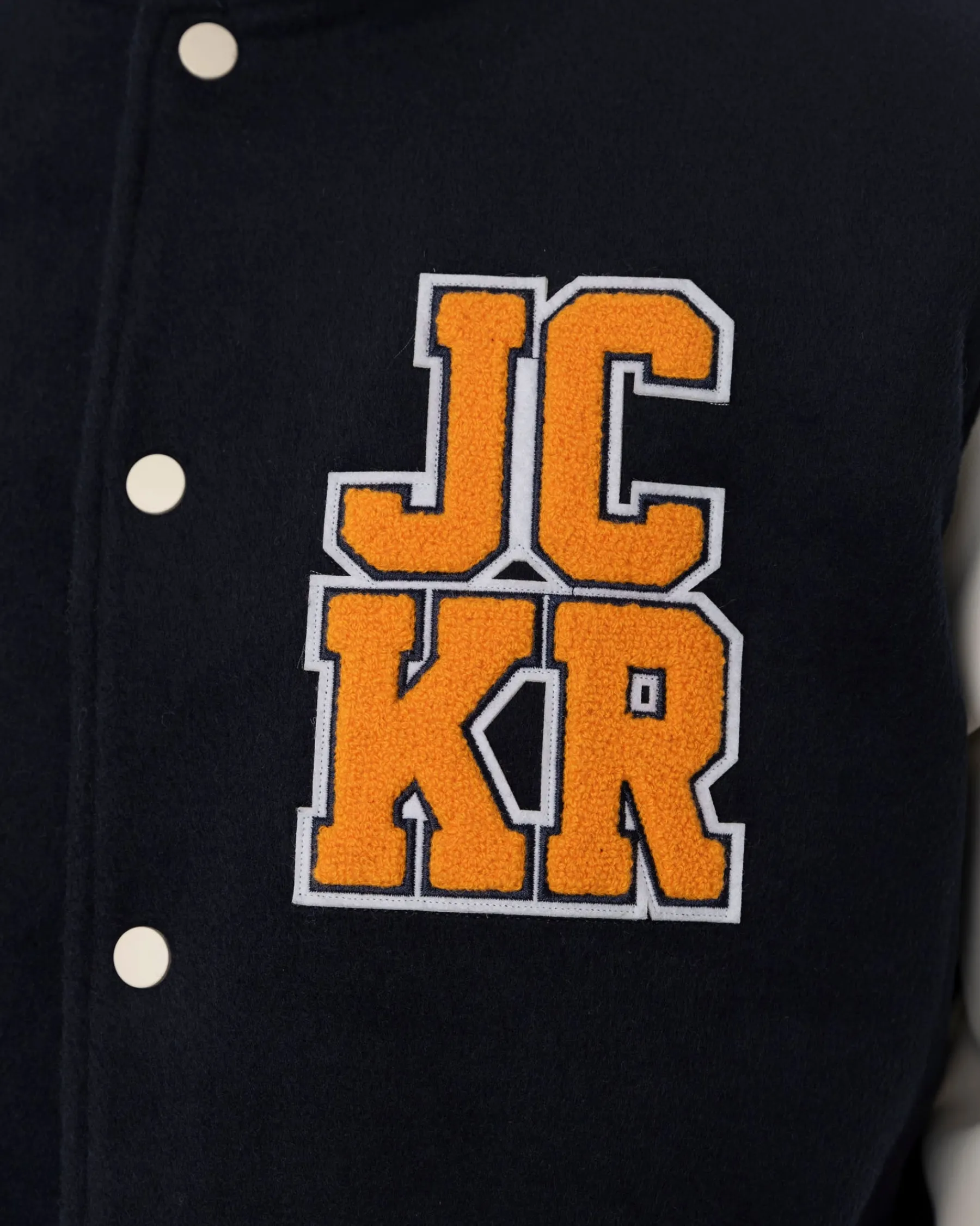 Vestes|JACKER CANARDO VARSITY JACKET - NAVY / WHITE