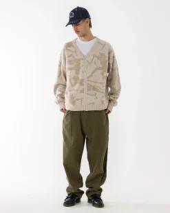Knit|Vestes|JACKER CARDIGAN KNIT DEVILS DANCE - BEIGE