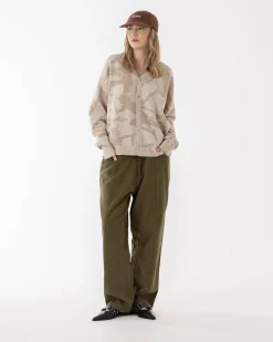 Knit|Vestes|JACKER CARDIGAN KNIT DEVILS DANCE - BEIGE