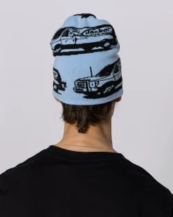 Headwear|JACKER CLEANER BEANIE - BLUE