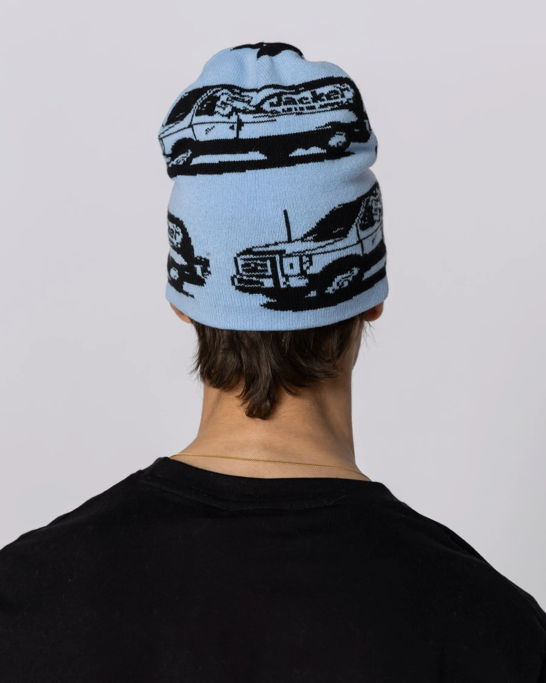 Headwear|JACKER CLEANER BEANIE - BLUE
