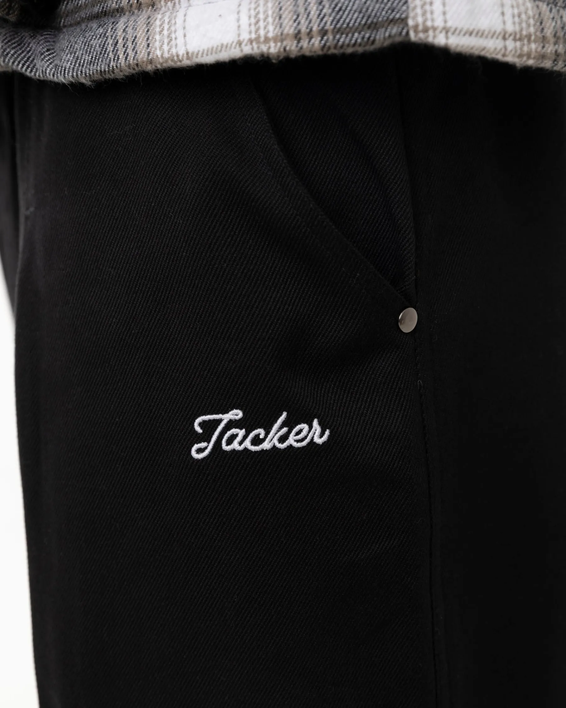 Pantalons & Shorts|JACKER CLIP BAGGY PANT - BLACK