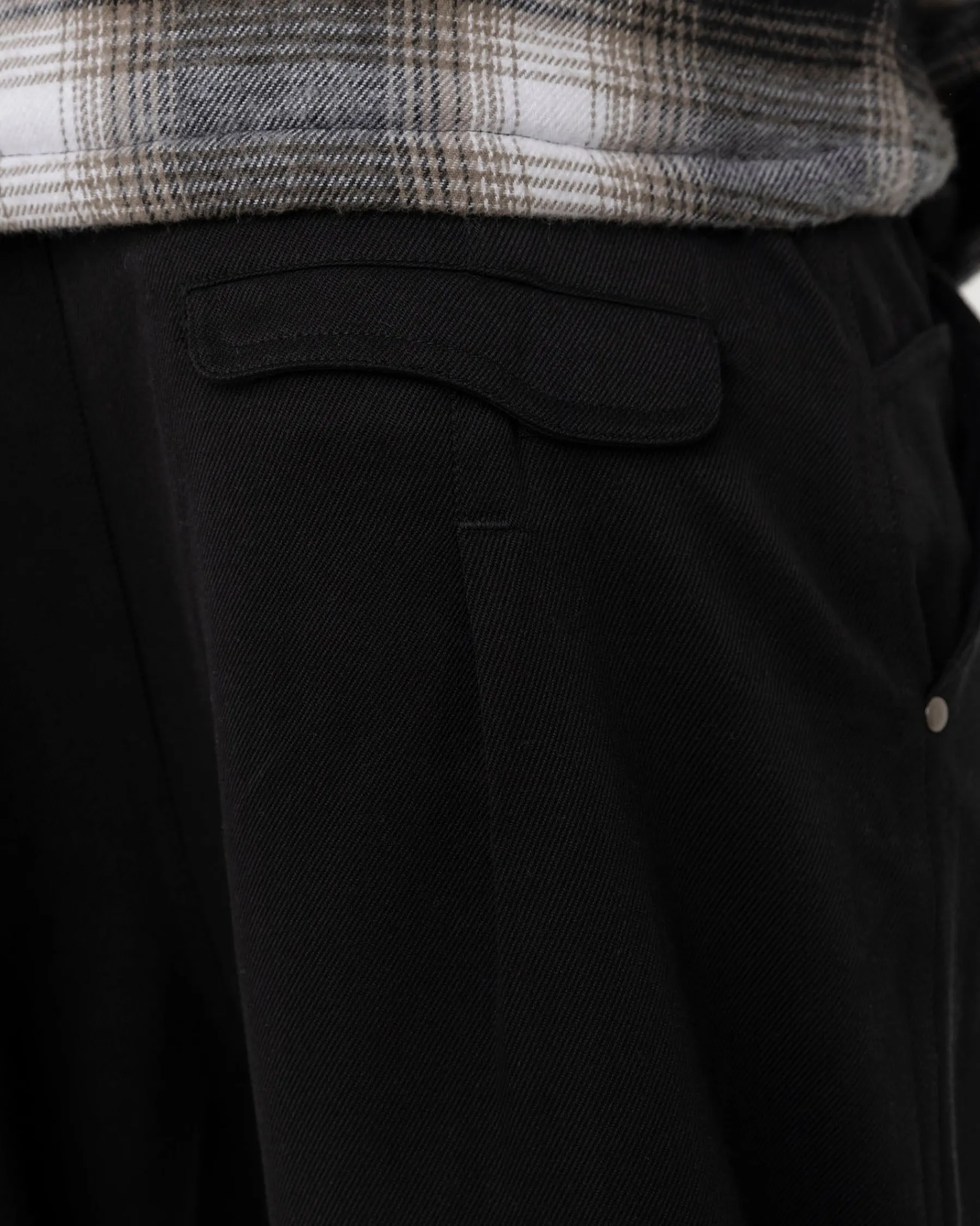 Pantalons & Shorts|JACKER CLIP BAGGY PANT - BLACK