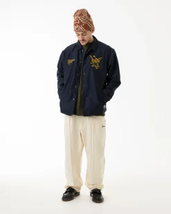 Pantalons & Shorts|JACKER CLIP BAGGY PANT - WHITE