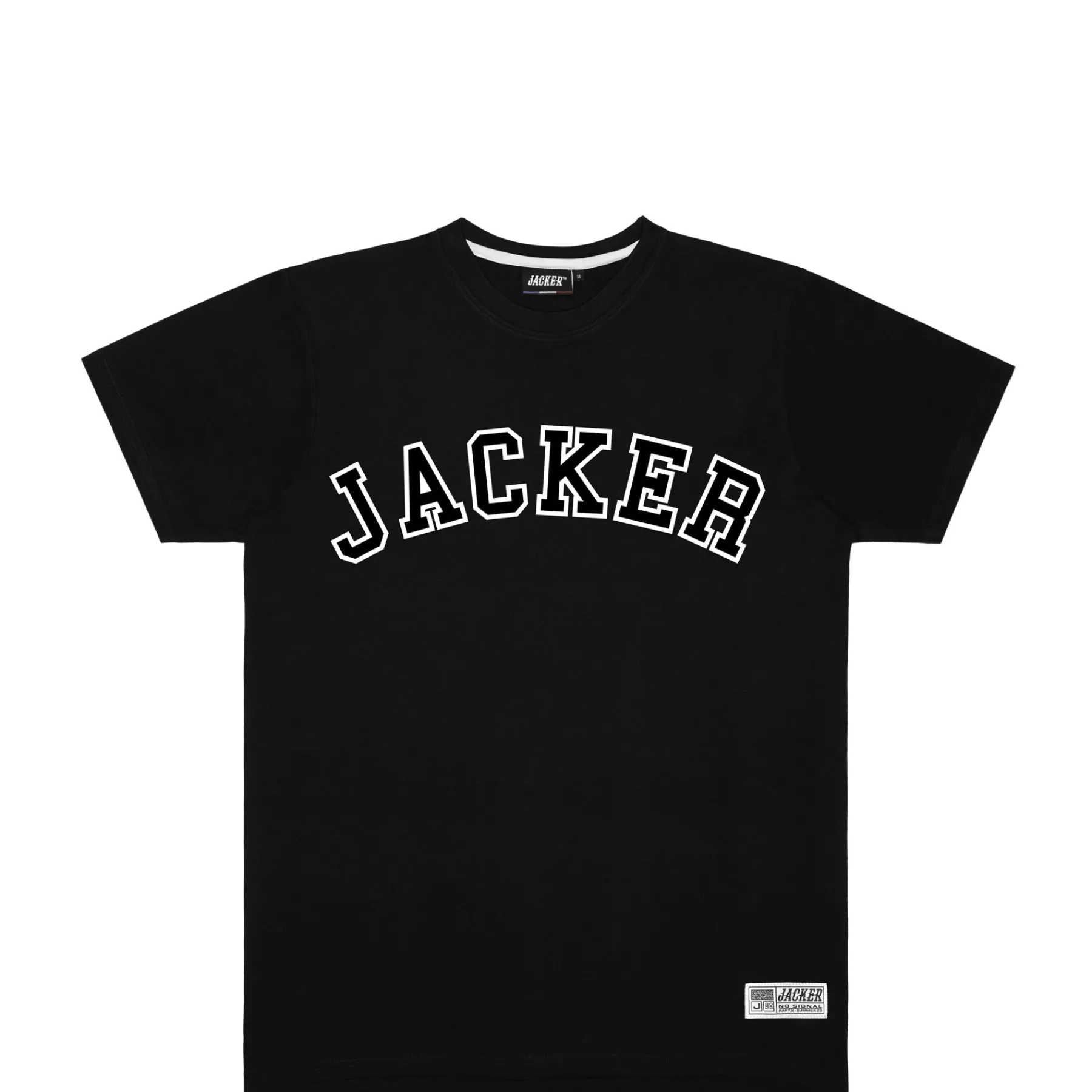 T-shirts|JACKER COLLEGE TEE - T-SHIRT - DOUBLE BLACK