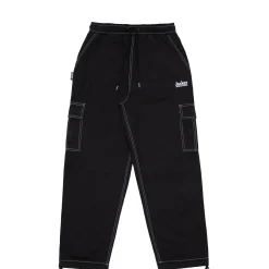 Pantalons & Shorts|JACKER CONTRAST CARGO PANT - BLACK