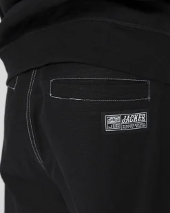 Pantalons & Shorts|JACKER CONTRAST CARGO PANT - BLACK