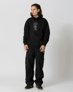 Pantalons & Shorts|JACKER CONTRAST CARGO PANT - BLACK