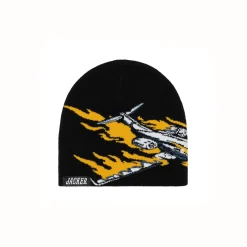 Headwear|JACKER CRASH BEANIE - BLACK