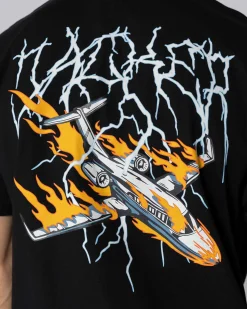 T-shirts|JACKER CRASH T-SHIRT - BLACK