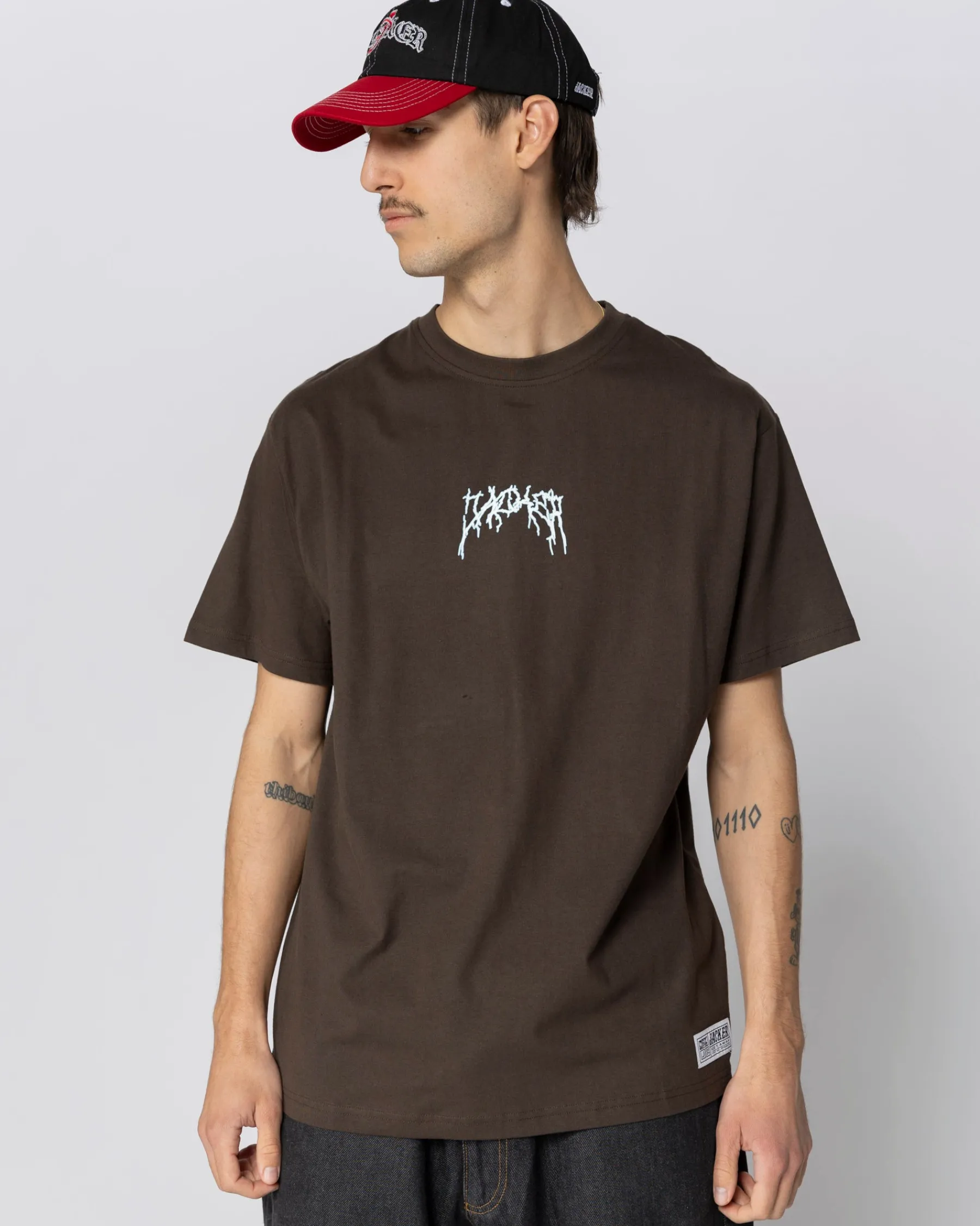 T-shirts|JACKER CRASH T-SHIRT - BROWN