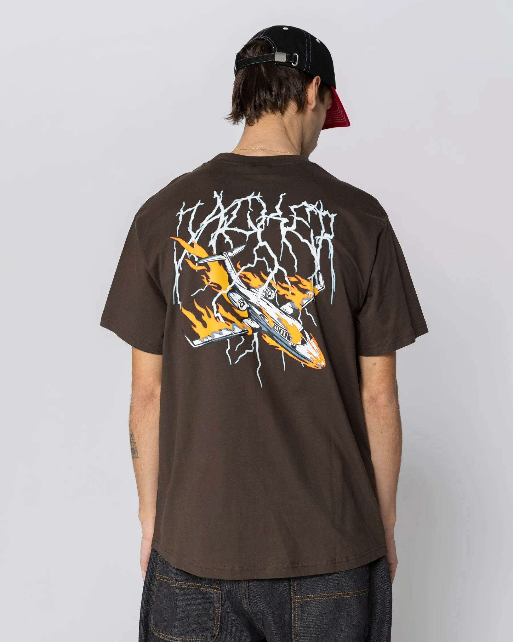 T-shirts|JACKER CRASH T-SHIRT - BROWN