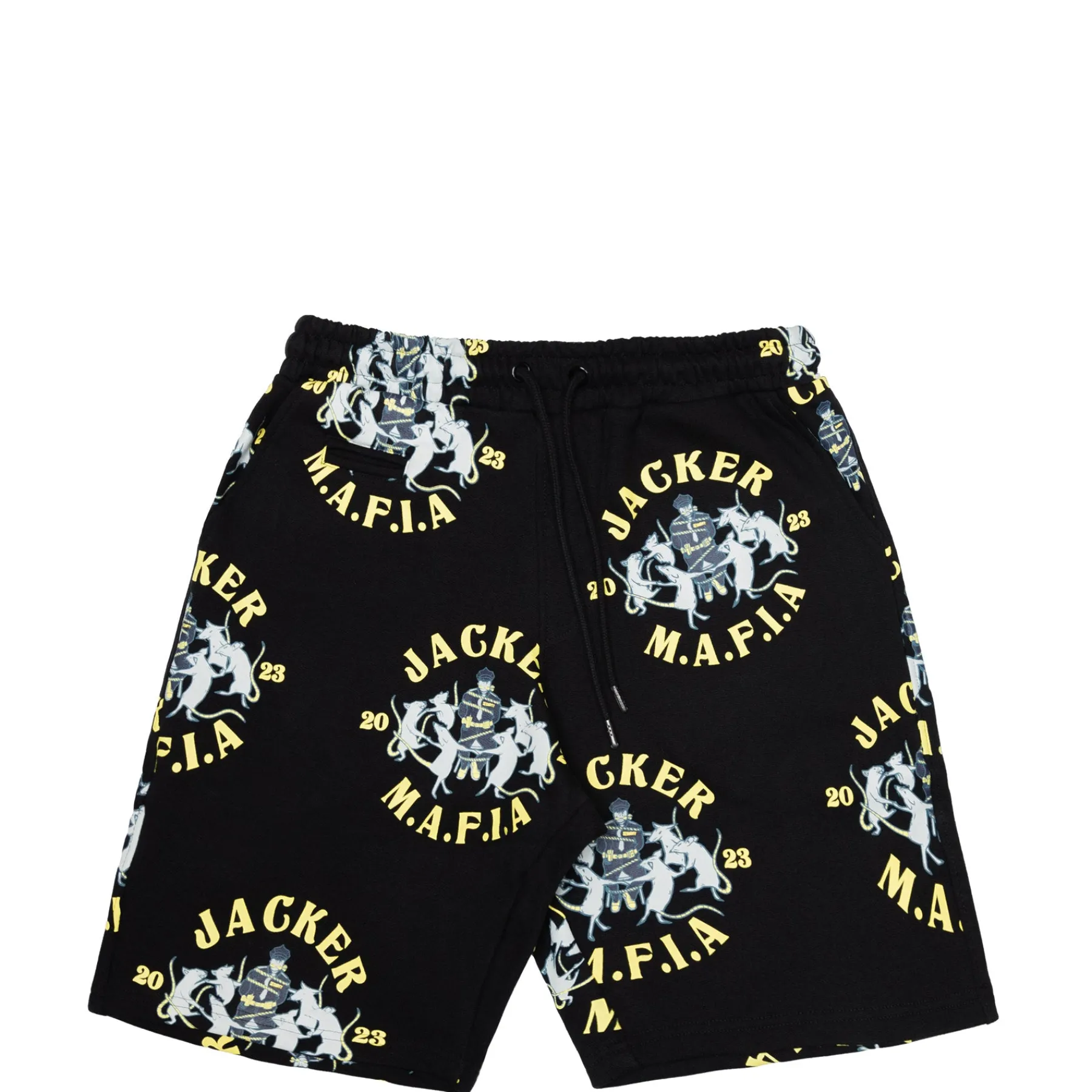 Pantalons & Shorts|JACKER DANCING RATS - SHORT - BLACK