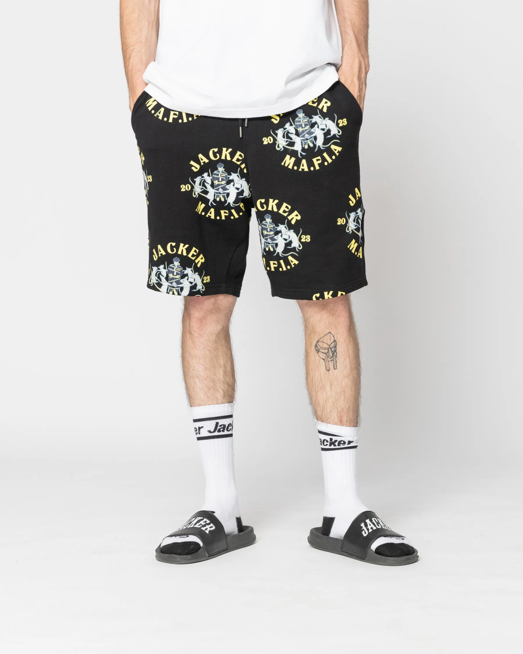 Pantalons & Shorts|JACKER DANCING RATS - SHORT - BLACK