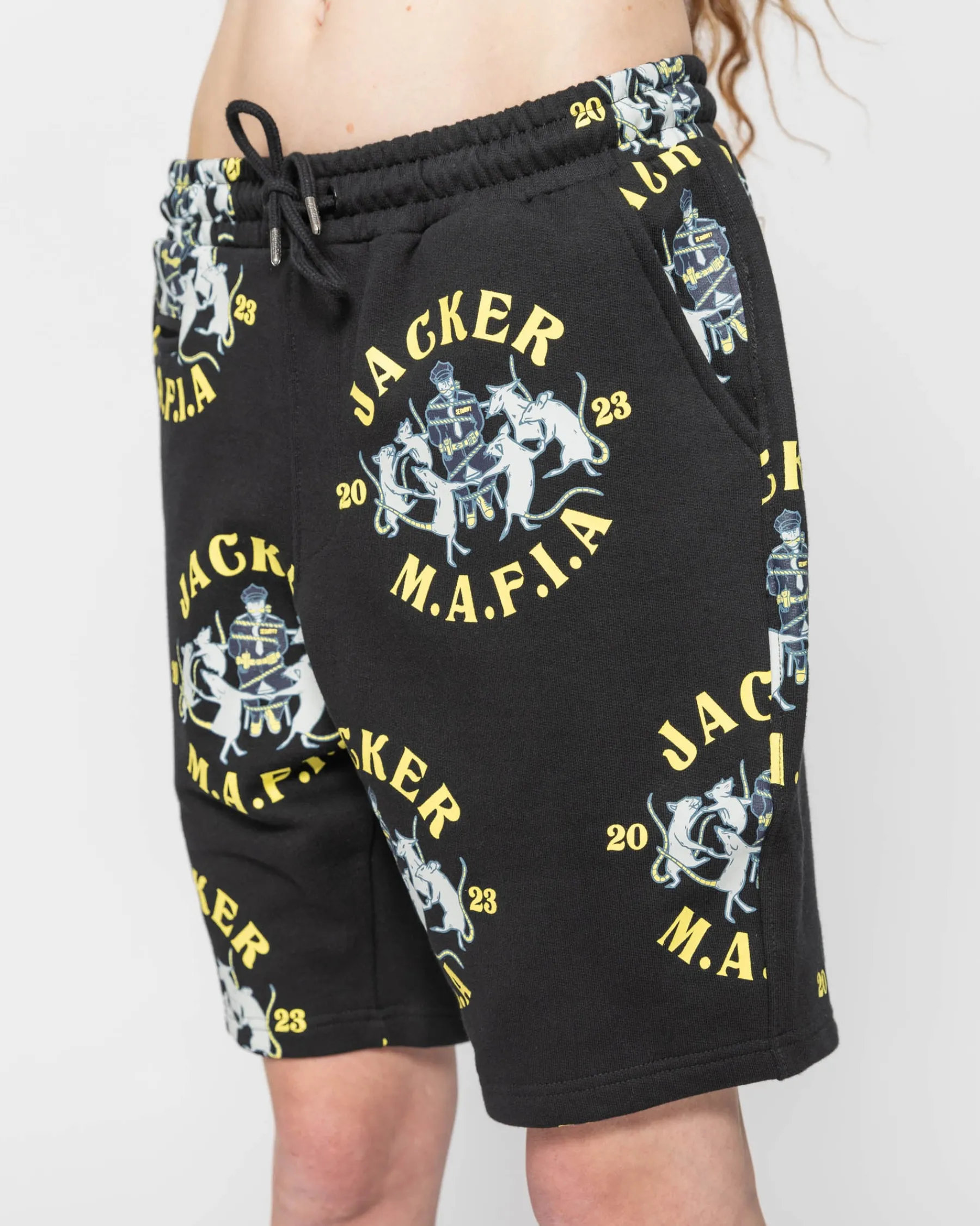 Pantalons & Shorts|JACKER DANCING RATS - SHORT - BLACK