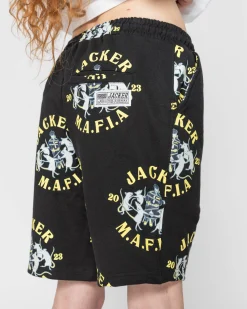 Pantalons & Shorts|JACKER DANCING RATS - SHORT - BLACK