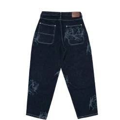 Pantalons & Shorts|JACKER DEVILS DANCE DENIM BAGGY PANT - AOP