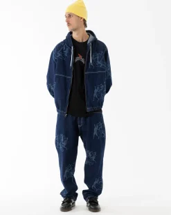 Vestes|JACKER DEVILS DANCE DENIM JACKET - AOP