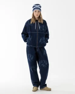 Vestes|JACKER DEVILS DANCE DENIM JACKET - AOP
