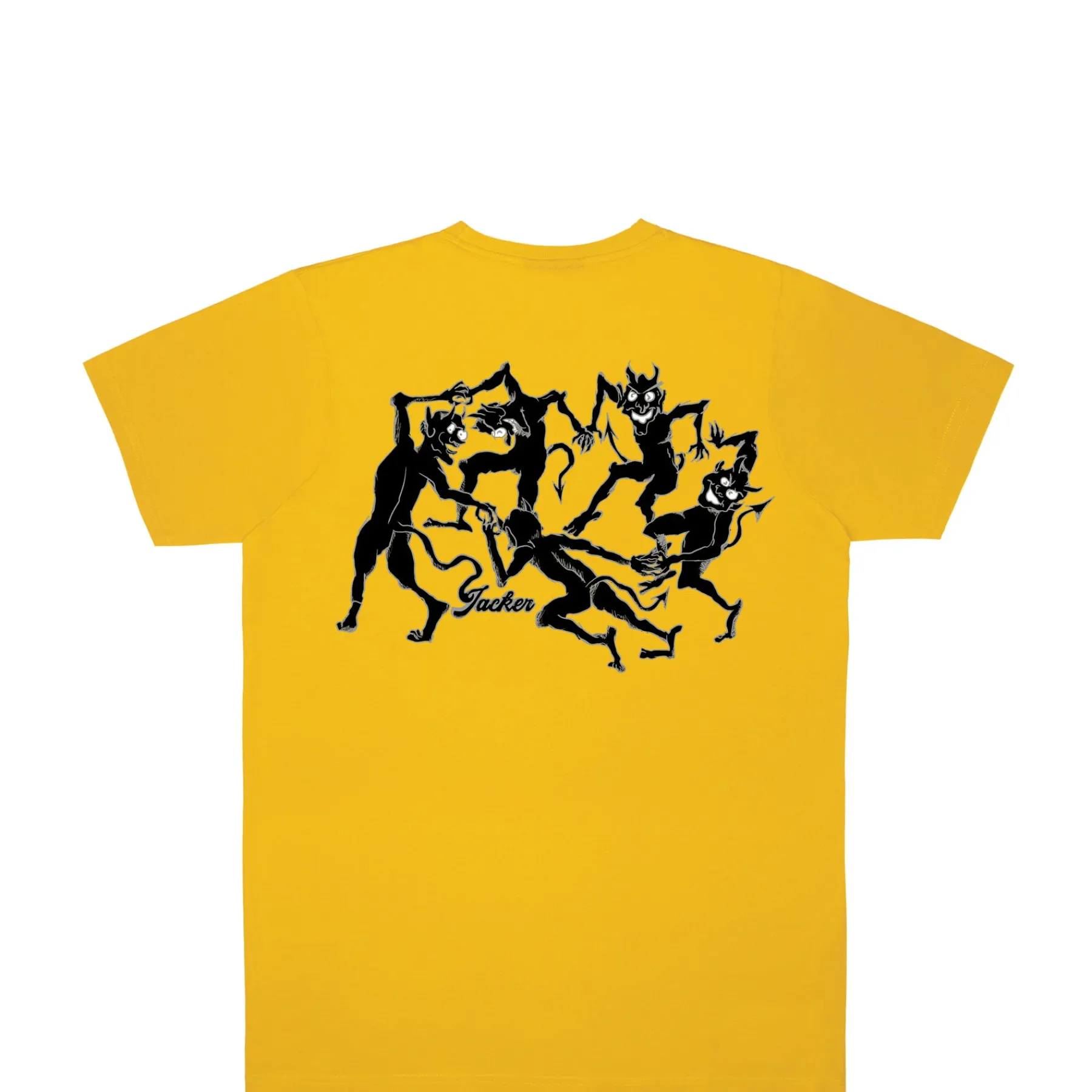 T-shirts|JACKER DEVILS DANCE T-SHIRT - YELLOW