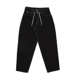Pantalons & Shorts|JACKER DISTILLERY BAGGY DENIM PANT - BLACK