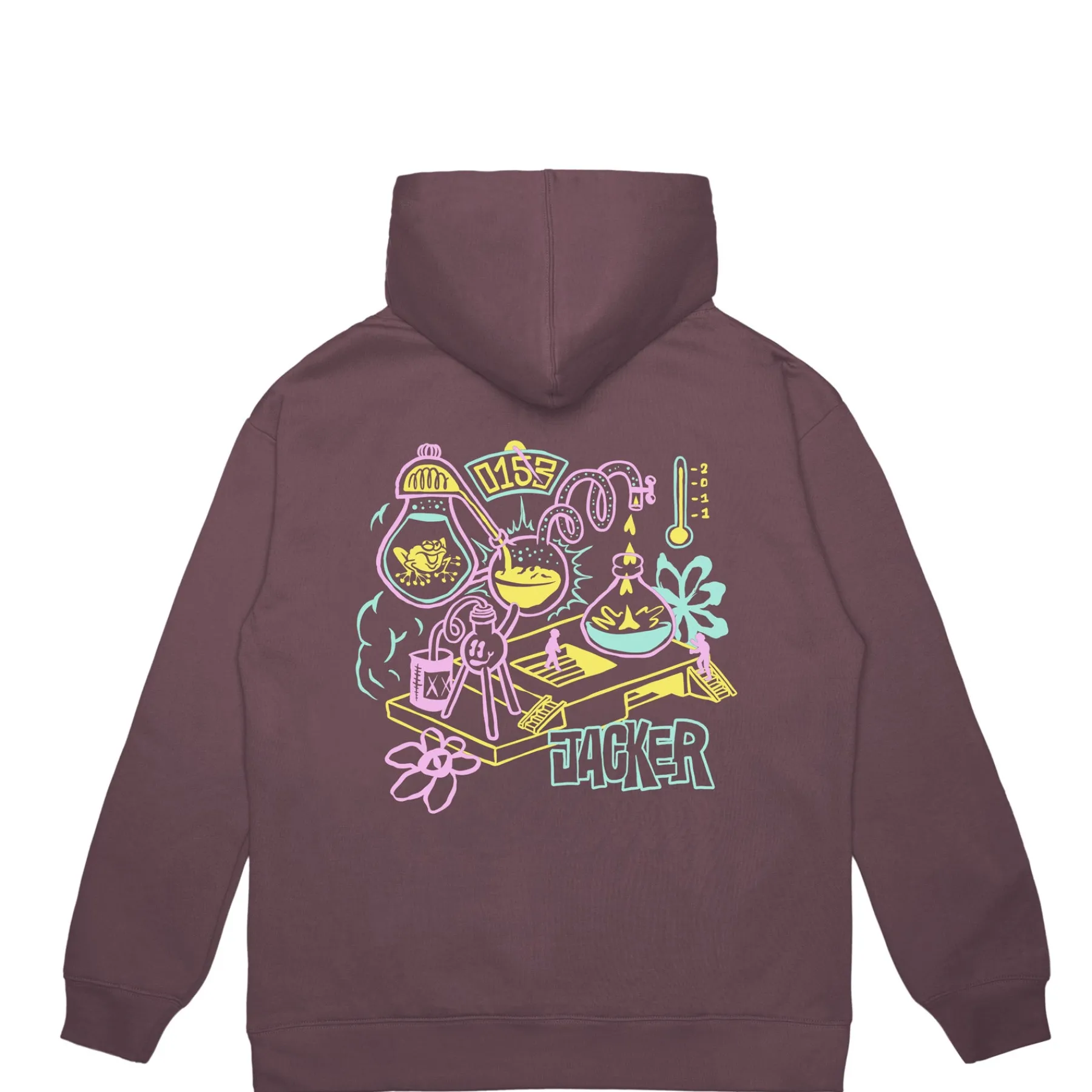 Sweats|JACKER DISTILLERY HOODIE - PURPLE