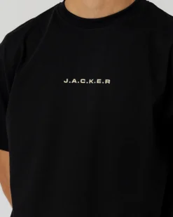 T-shirts|JACKER EUROPA T-SHIRT - BLACK
