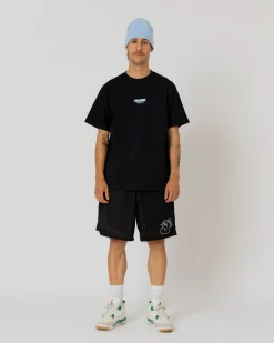 T-shirts|JACKER FIGHT FLOWER T-SHIRT - BLACK