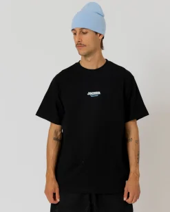 T-shirts|JACKER FIGHT FLOWER T-SHIRT - BLACK