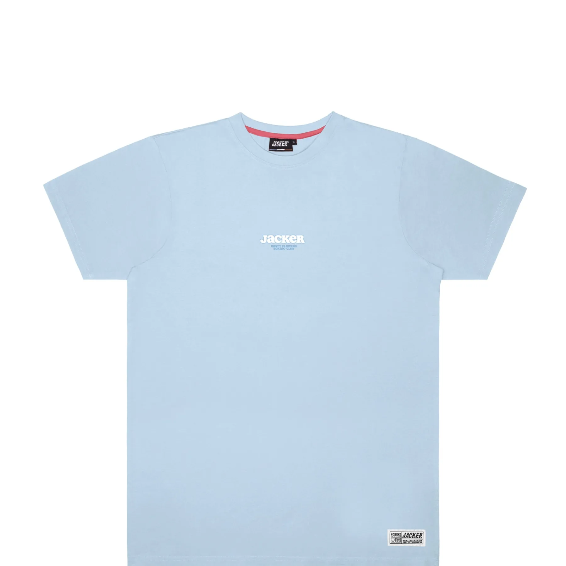 T-shirts|JACKER FIGHT FLOWER T-SHIRT - BLUE