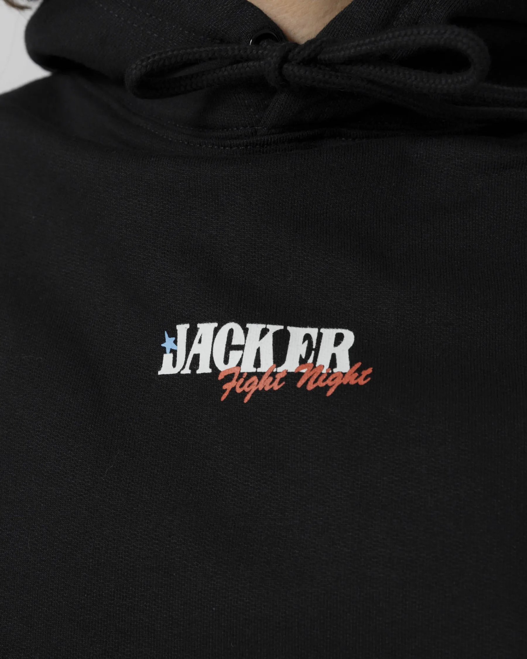 Sweats|JACKER FIGHT HOODIE - BLACK